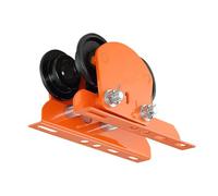 Chariot à poutre électrique - Petit système de grue, structure roulante à double roue, support à capacité de charge élevée, cadre compatible avec un palan manuel, construction en acier robuste, mouvem
