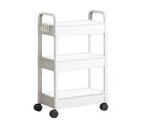 Chariot À Rouler De Rangement - Chariot Utilité sur Roues | Rack De Stockage De Chariott | Organisateur De Chariots Roulants | Livre L'organisateur Mobile | Les Chariots De Stockage avec des Tasses