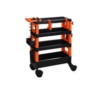 Chariot à roulettes - Boite à outils - 68 x 35 x 87,5 cm