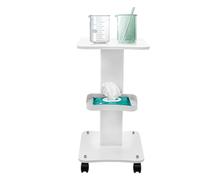 Chariot à roulettes - Chariot de beauté - Chariot de beauté - Charge maximale : 40 kg - Pour ranger une variété d'instruments de beauté et d'outils