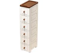 Chariot À roulettes Les Meilleurs Éléments D'organisation Essentiels Matériau en Plastique PP 20/25/30cm Organisateur Bain Utilitaire Roulant pour La Cuisines, La Buanderie(30 * 31 * 100cm)