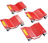 Chariot à roulettes VEVOR Transport lourd de voitures en acier avec une capacité de charge de 3600 kg, chariot à roulettes avec freins, chariot de transport de véhicules pour le transport