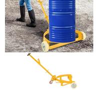 Chariot à tambour robuste pour un transport facile des barils d'huile dans les entrepôts et les usines | Solution de transport de tambour robuste et maniable