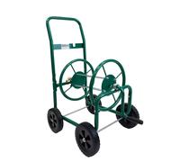 Chariot À Tuyau Support De Tuyau En Acier 3/4" Pour Tuyau De Jardin De 50 M