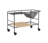 Chariot Alima NDS1 Noir/Chêne Laqué