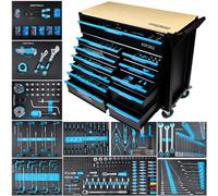 Chariot Atelier KRAFT DELE 501 tlg Jeu d’Outils CrV, Schubladen, Profi