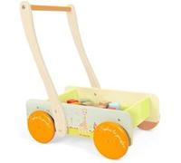 Chariot avec 20 cubes sophie la girafe janod G
