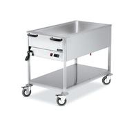 Chariot Bain Marie en Inox
