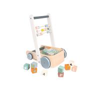 Chariot blocs ABC Sweet Cocoon de Janod avec 20 blocs ABC - partir de 1 an - J04408