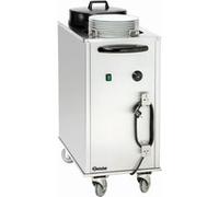 Chariot Chauffe Assiette 2x50 assiettes 2,0 kW Bartscher Gris