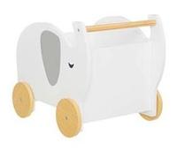 Chariot éléphant Blanc - Atmosphera For Kids