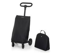 Chariot Courses 46L Go Avec Sac Thermique Additionelle Noir 41 x 58 X 99 CM