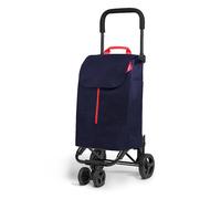 Chariot Courses Gimi Twin 4 Roues 50L Porte Courses Pluie Résistante Coloré