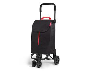 Chariot Courses Gimi Twin 4 Roues 50L Porte Courses Pluie Résistante Coloré