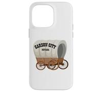 Chariot Couvert Carson City California pour Homme et Femme. Coque pour iPhone 14 Pro Max