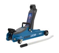 Chariot Cric 2tonne Bas Entrée Court Châssis - Bleu 1020LEB Sealey Neuf