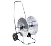 vidaXL Chariot d'enrouleur pour tuyau de 80 m 3/4"" acier