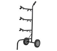 Chariot d’équitation pour 3 selles Premiere Noir TU