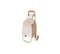 Chariot d'achat pliable pour enfants - DE CUEVAS TOYS - Tulipe - 30x36x66 cm - Rose - +3 Ans - Structure pliable