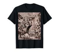 Chariot d'allégorie Antique de cupidité et de Folie T-Shirt