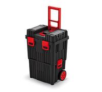 Chariot d'atelier XL HD WHEELBOX Logic avec de nombreux accessoires pour Outillage L x P x H en cm : 45 x 35 x 91 cm Le mobile polyvalent - Privat & commerce.