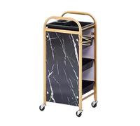 Chariot De Barbier À Roulettes 4 Niveaux, Chariot Rangement Et D'outils For Salon Coiffure, For, Salle Bain, Bureau(Color 1)