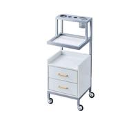 Chariot De Barbier, Chariot À Outils Roulant En Fer Forgé Avec Armoires De Rangement Et Étagères, For Salons, Hôtels, Restaurants, Garages(Color5)