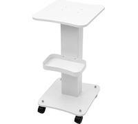 Chariot de beauté, grande capacité de charge, facile à déplacer, blanc
