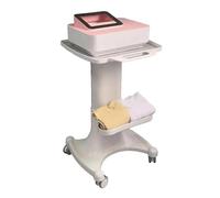 Chariot de beauté, Plateau à Instruments Roulant en ABS 2 Niveaux for Salon de Coiffure et beauté