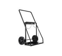 Chariot de Bouteille de Soudage Double Capacité 200kg Avec Chaînes de Sécurité