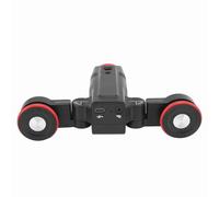 Chariot de Caméra Vidéo RC, Chariot de Caméra motorisé, Voiture sur Rail avec Tête Sphérique en Alliage D'aluminium, Chariot Coulissant pour Appareil Photo Reflex Numérique,