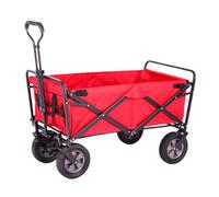 Chariot de camping pliable, chariot utilitaire portable avec roues, chariot d'épicerie de grande capacité, pas de montage nécessaire, parfait pour les aventures en plein air et les voyages de shopping
