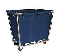 Chariot de camping pliable robuste sur roulettes Capacité de 150 kg Chariot utilitaire portable pour la lessive, la plage, les événements en plein air, idéal pour les services hôteliers et les tâches