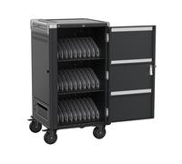 Ewent Chariot de Chargement et de Stockage Mobile EW1700 pour 30 Ordinateurs Portables/tablettes