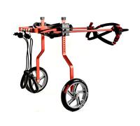 Chariot De Chien,Poussette pour Animaux Scooter Chien Roulant Pet Fauteuil Puxiliaire Réglable Handicapé Assisté Pattes Les Handicapés Arrière Outil Rehabilitatio