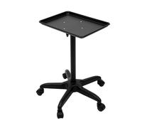 Chariot de coiffeur à roulettes en aluminium, tablette de tatouage réglable en hauteur avec roulettes, accessoires pour salon et spa