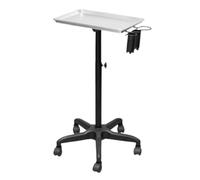 Chariot de coiffeur professionnel - Plateau de service à roulettes avec support pour outils et accessoires de coiffure - Chariot de beauté mobile