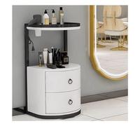 Chariot de coiffeur roulant avec armoire de rangement pour salon de beauté et mobilité