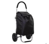 5five Chariot de course pliable Modern 2 roues Alu Noir