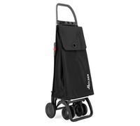 Chariot de Course Rolser Akanto 4 Roues 2 Pivotantes Pliante - Noir