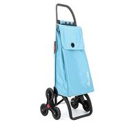 Chariot de Course Rolser Akanto 6 Roues Pliante Monte escaliers - Celeste