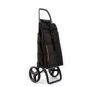 Chariot de Course Rolser Big Polar 2 Grandes Roues Pliante - Noir