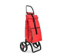 Chariot de Course Rolser Big Polar 2 Grandes Roues Pliante - Rouge