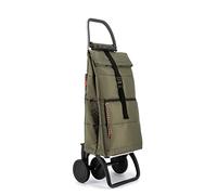 Chariot de Course Rolser Big Polar 4 Roues Pliante - Kaki