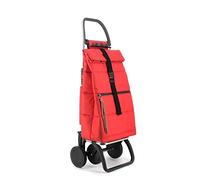Chariot de Course Rolser Big Polar 4 Roues Pliante - Rouge