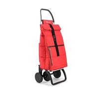 Chariot de Course Rolser Big Polar 4 Roues - Rouge