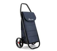 Chariot de Course Rolser COM Tweed Polar Black Tube 2 Grandes Roues - Marine