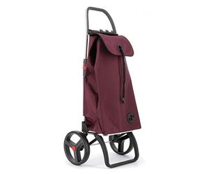 Chariot de Course Rolser I-Max MF 2 Grandes Roues Pliante - Bordeaux