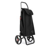 Chariot de Course Rolser I-Max MF 2 Grandes Roues Pliante - Noir