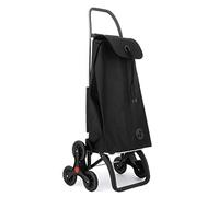 Chariot de Course Rolser I-Max MF 6 Roues Monte Escaliers - Noir